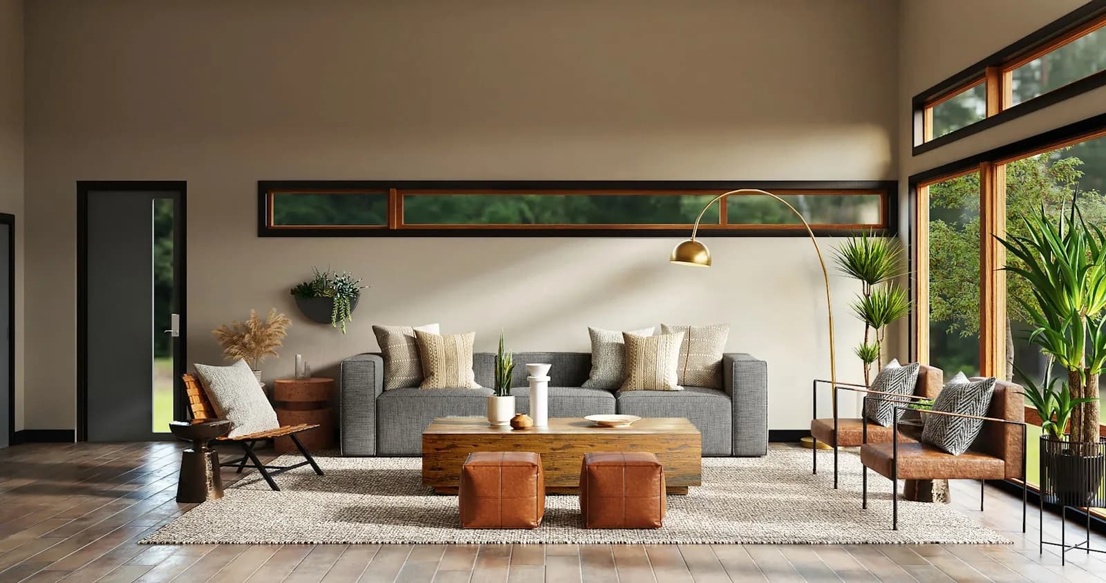 Model home interior